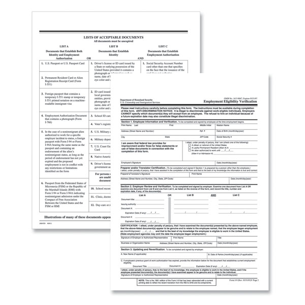 HR & Personnel Forms